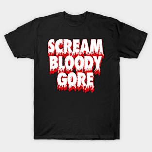 SCREAM BLOODY GORE T-Shirt